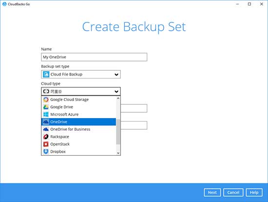 4. Enter the backup set name, i.e. MS SQL Server (daily). Next select the backup mode, i.e. VSS. Then enter the MS SQL Server login details. Click “Next” to continue.